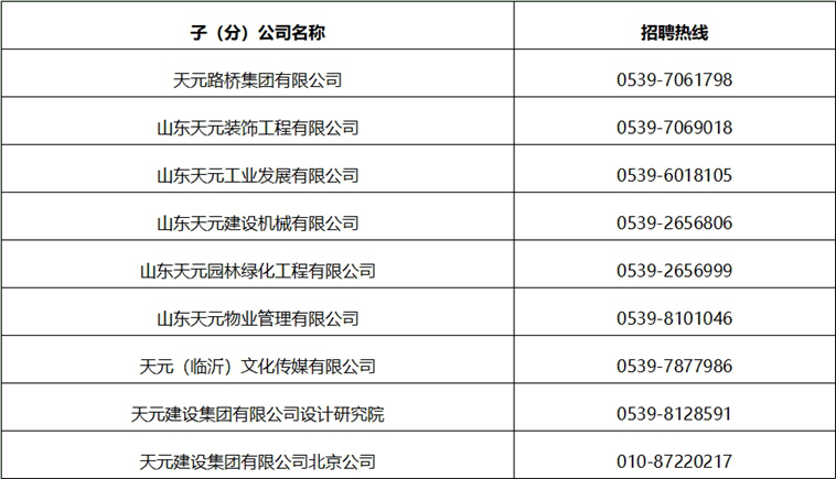 天元集团2024届校园招聘公告(图4)