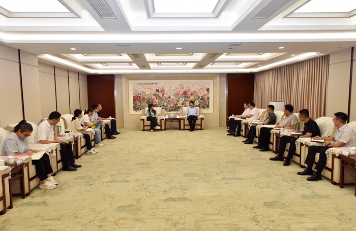 临沂农发集团财务系统到集团交流学习(图1)